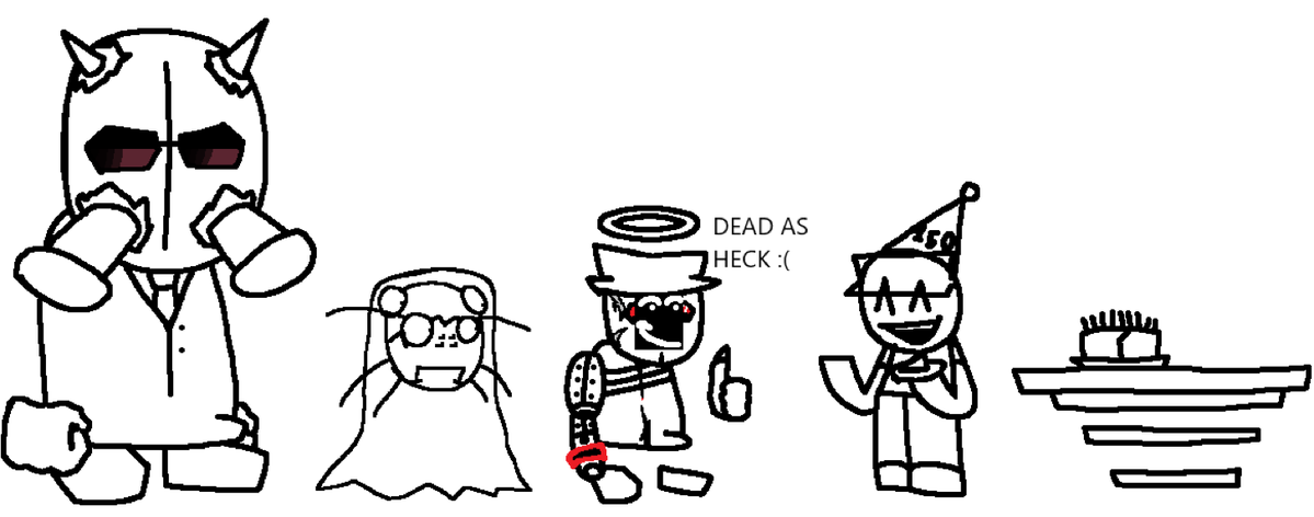 jokepast's tweet photo. the drawings of Everyone in The Team!!1
Since Sooner or Later: They Would've responded!11 https://t.co/KEgUx9vqBb