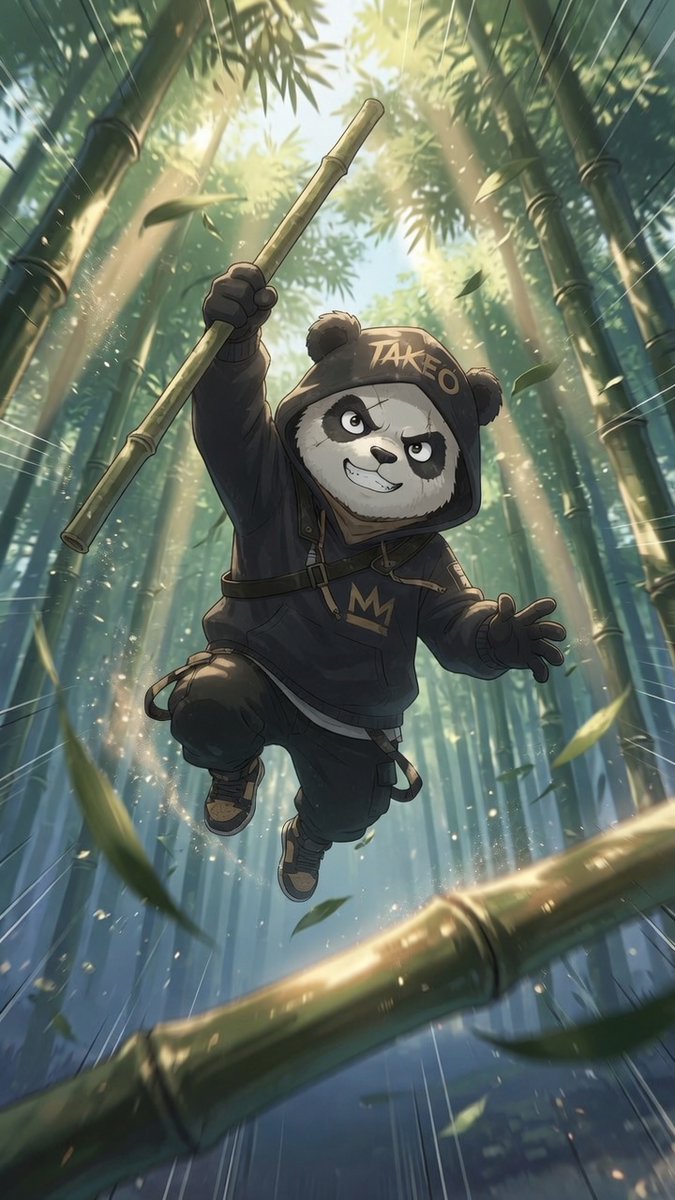 oposdegen's tweet photo. Best metaphor in the game 🌱🔥 Five years underground, then it shoots past everything in six weeks. Roots first, always. Takeo @takeocoin is built exactly like that — bamboo runs in our blood 🐼👑 #trusttheprocess #longterm https://t.co/lS5O0tPCb6