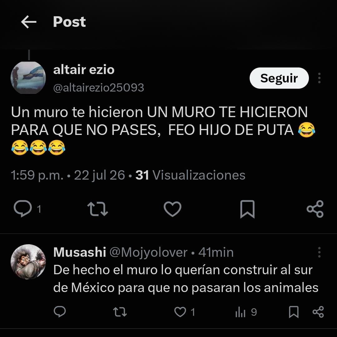 comen_i22786's tweet photo. @bbriar7 @RedAsMarx Mi pregunta es cuál odio injustificado? https://t.co/ZBOdykvWG8