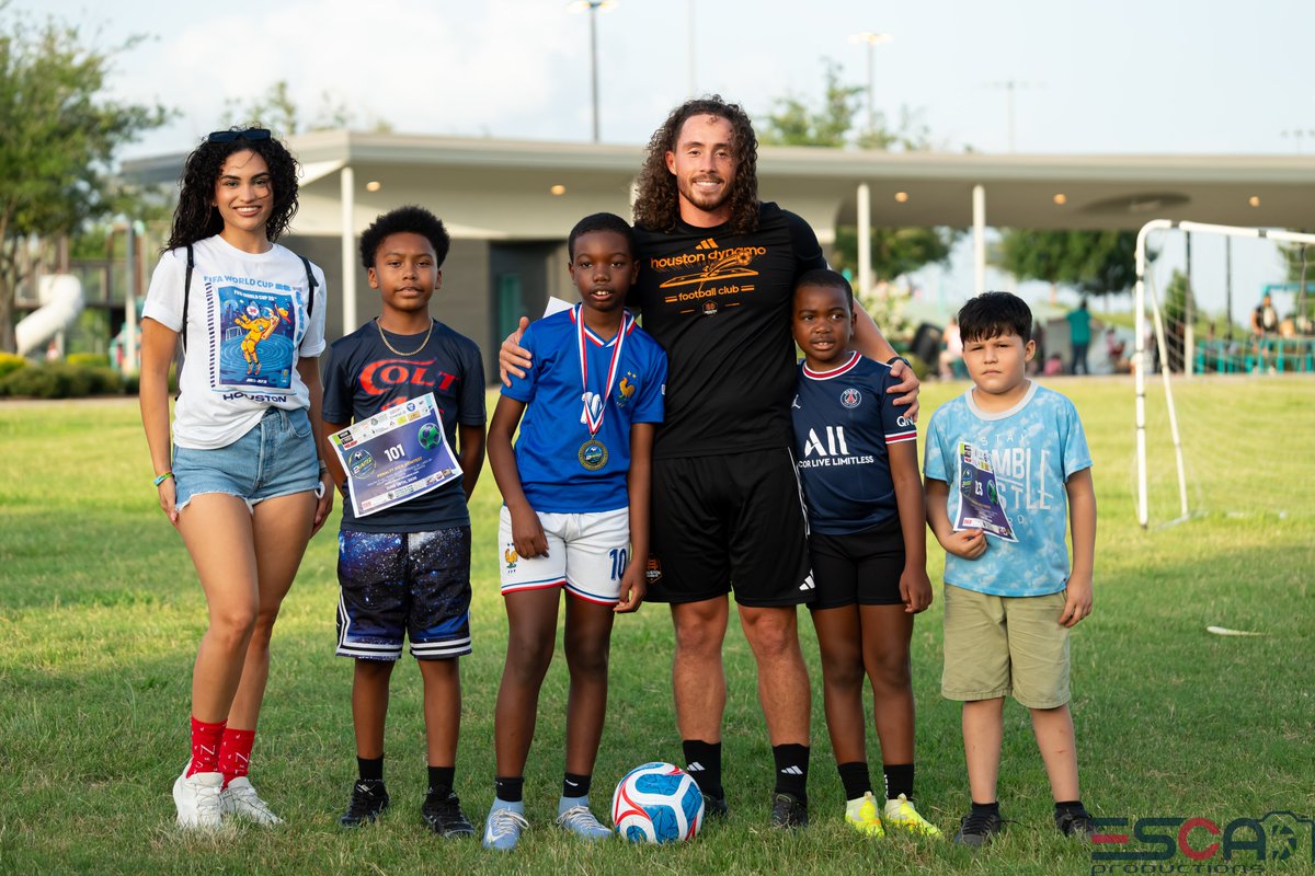 HarrisCoPct2's tweet photo. The World Cup may be over, but the soccer memories are still going strong! 

Here's a look back at Precinct 2 United, our family soccer event at James Driver Inclusive Park, where families enjoyed friendly matches, entertainment, and a day full of fun https://t.co/0sMk5vyNiB