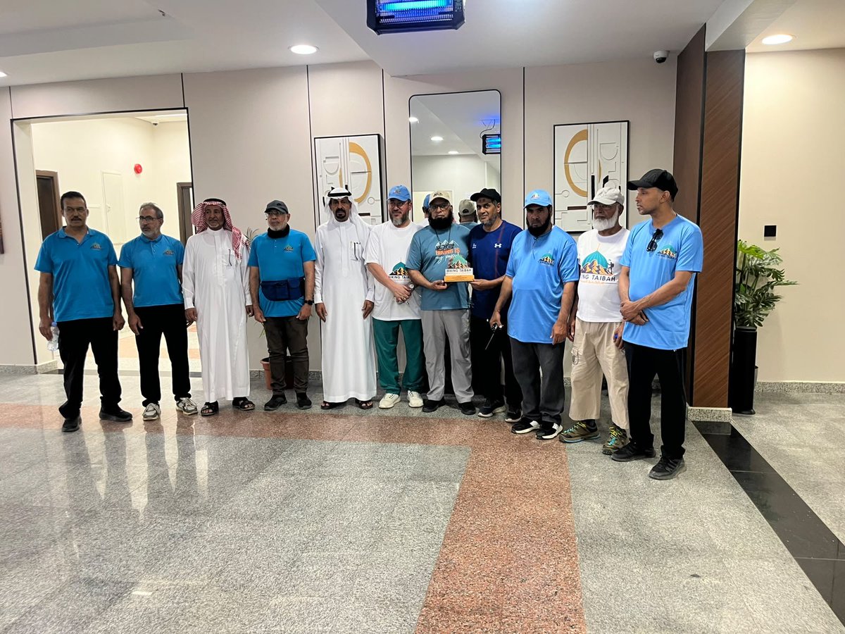 hikingtaibah's tweet photo. ضمن المشاركات المجتمعية لفريق #هايكنج_طيبة  تمت زيارة جمعية واحة الوفاء لمساندة كبار السن في #المدينةالمنورة مساء الثلاثاء 1448/2/7

نسأل الله لهم حياة كريمة في ظل حكومتنا الرشيدة

@WahaAlwafaMed https://t.co/cveJEelXeP
