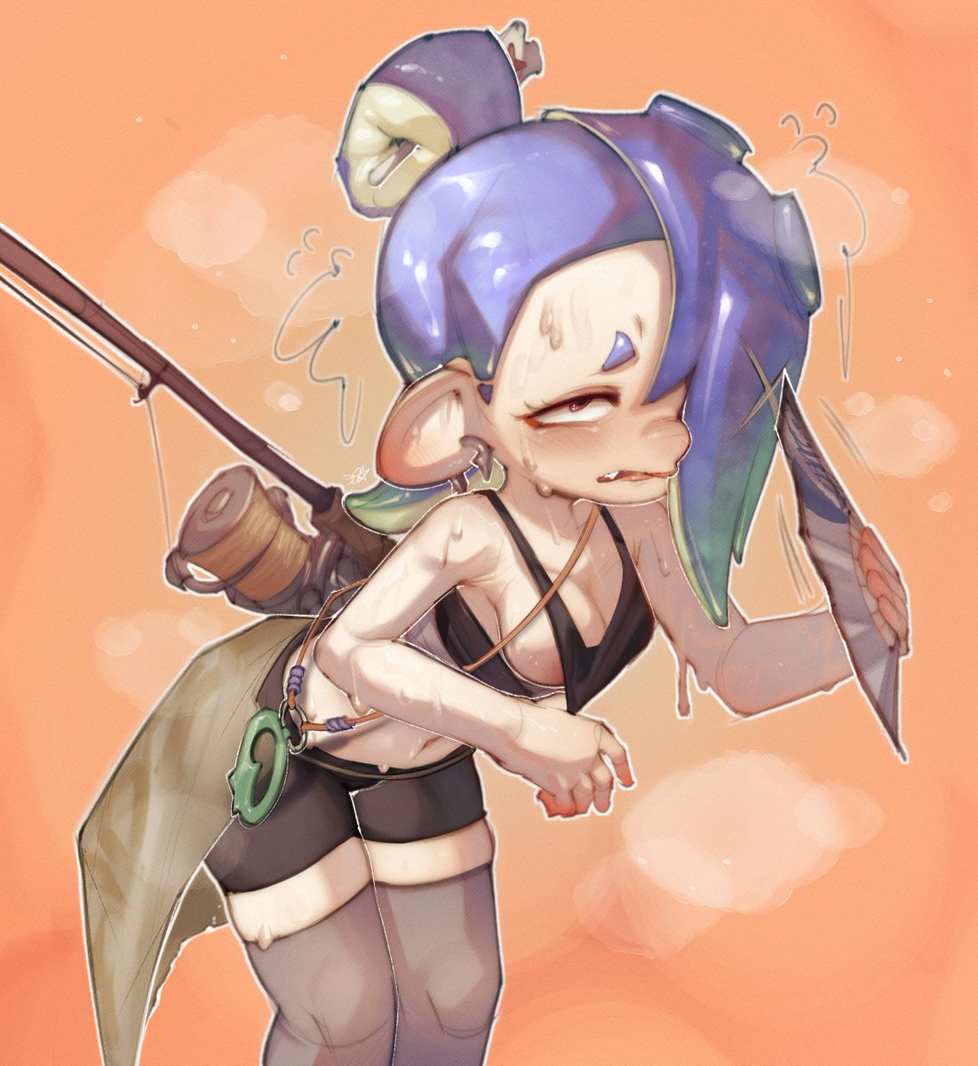 mierekindled's tweet photo. shiver ummhm #splatoonraiders https://t.co/vGIL6J95bA