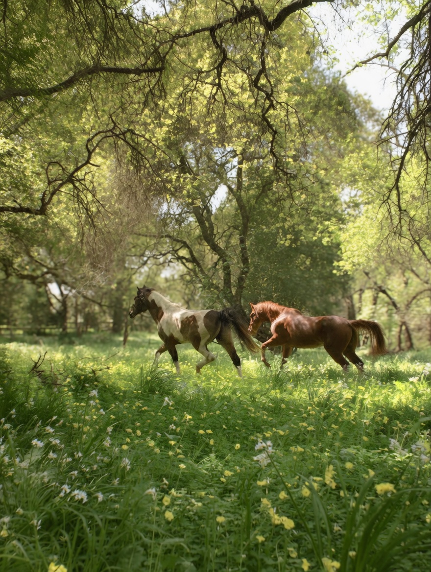 greenvibe's tweet photo. Wild hearts running free https://t.co/cMNlF2YzSL
