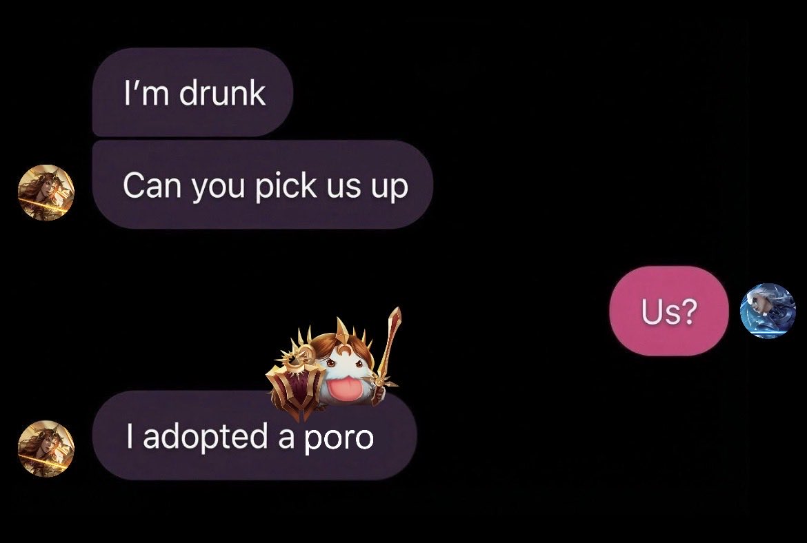 sonjalogy's tweet photo. poro leona adoption origin story: https://t.co/rFAE3JF7cv