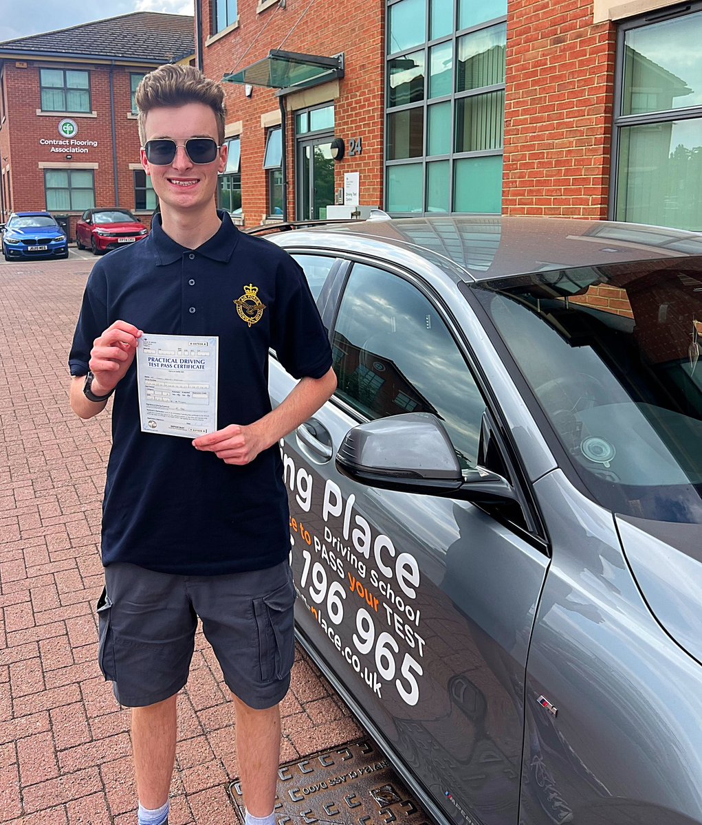 passingplaceds's tweet photo. Pass Time!

Happy Wednesday 😊
A great result for Sam Gensler-Woodcock who produced an excellent drive to pass his driving test earlier today  👏👏

Congratulations Sam  🎉🎉🎉

https://t.co/IE0J1G6alj https://t.co/iOvug9c7oc