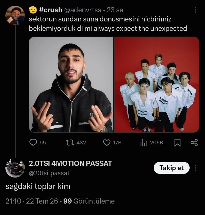 adenvrtss's tweet photo. yıl 2026 ve o hala insanların cinsel yönelimini  birilerini aşağılamak için kullanıyor havalısın passat komiksin passat tedavi ol passat 😂😂 https://t.co/lX2unjtbNO