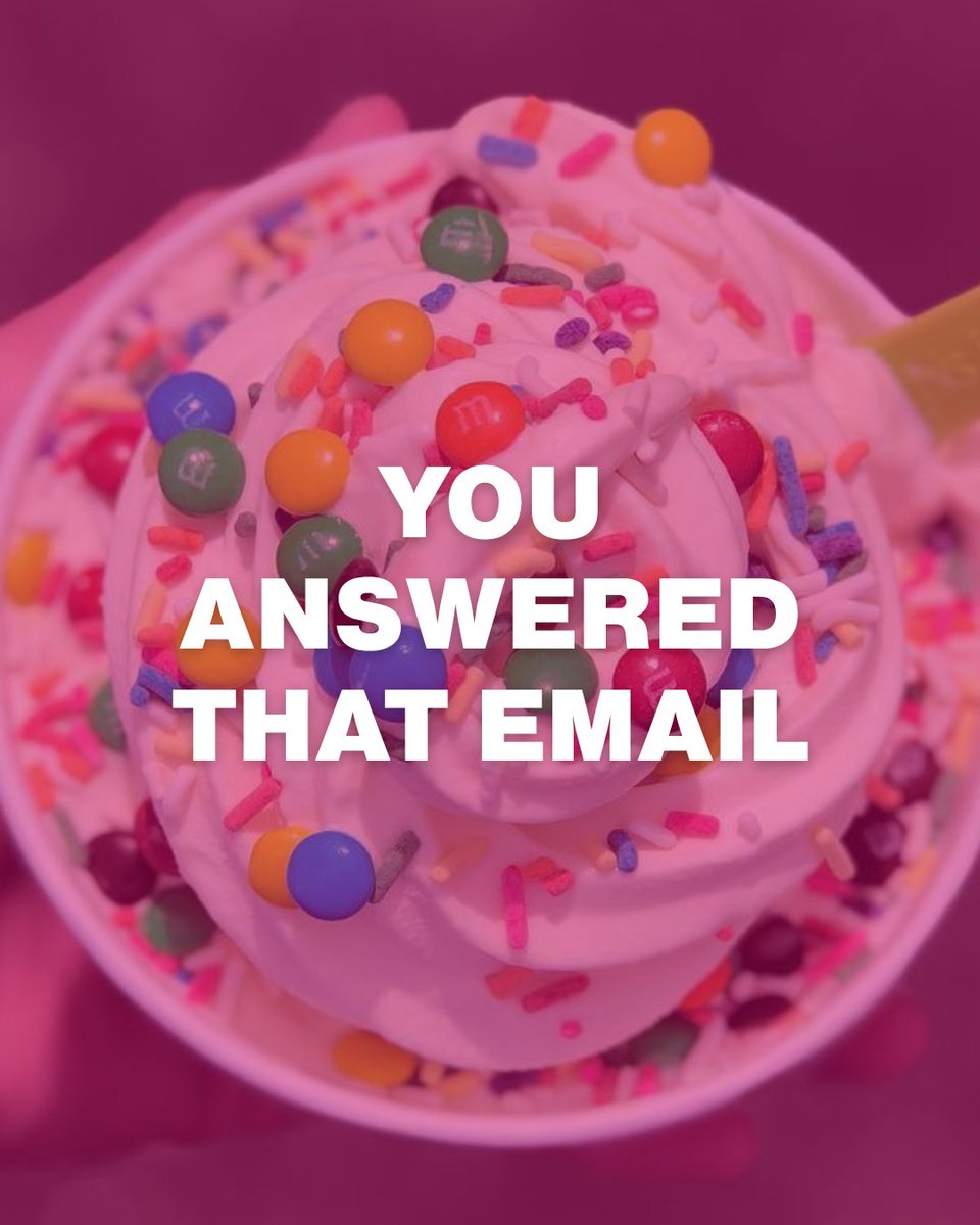menchies_ca's tweet photo. It’s all about the small wins! 🤷‍♀️ Take it as a sign to get frozen yogurt at Menchie’s. 🩷 https://t.co/smp1cPjXmR