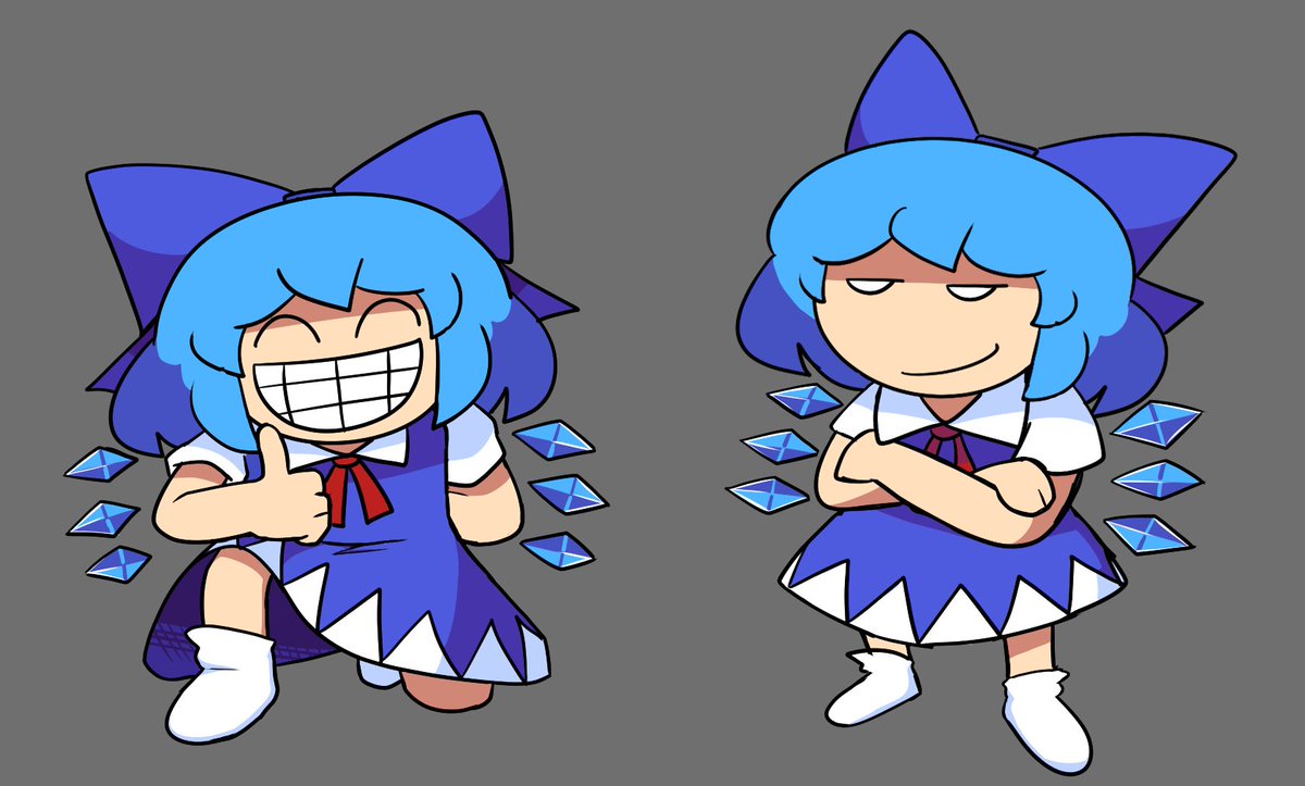 T_TNAAC's tweet photo. Cirno cirno cirnollin https://t.co/srbXBdr9ED
