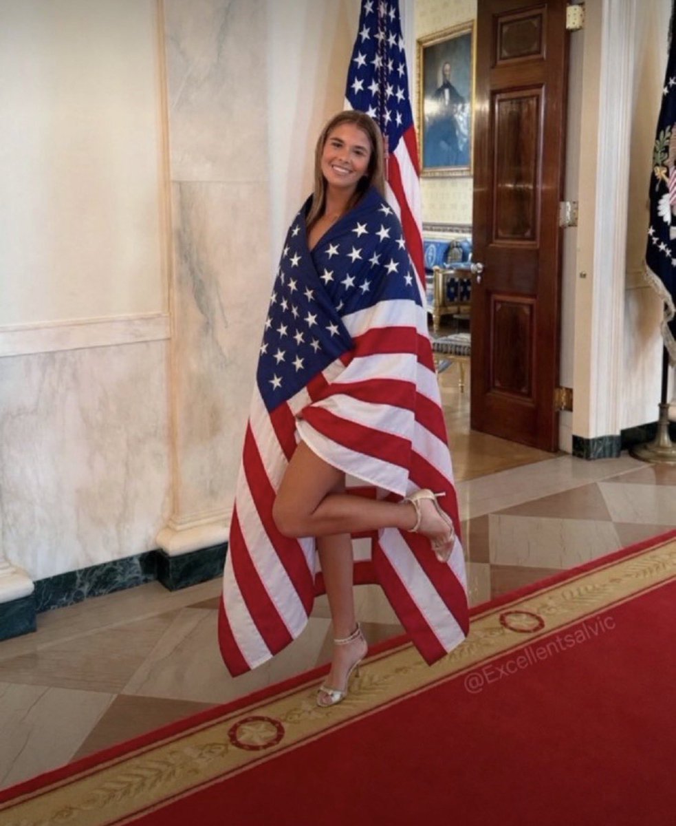 Kim43688549's tweet photo. @FoxNews Sorry kid, Kai is busy committing #Flagcodeviolations https://t.co/YdWJbYTiek