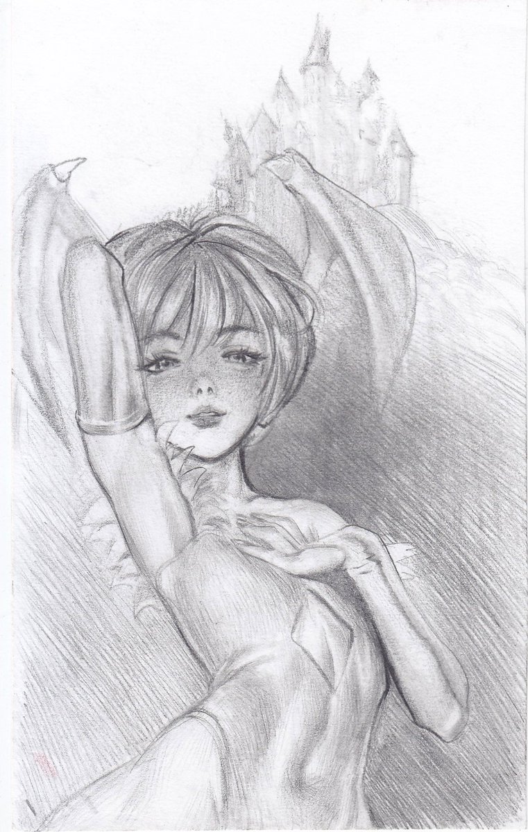 flomeki's tweet photo. Lillith sketch https://t.co/8H9yZrm7tt