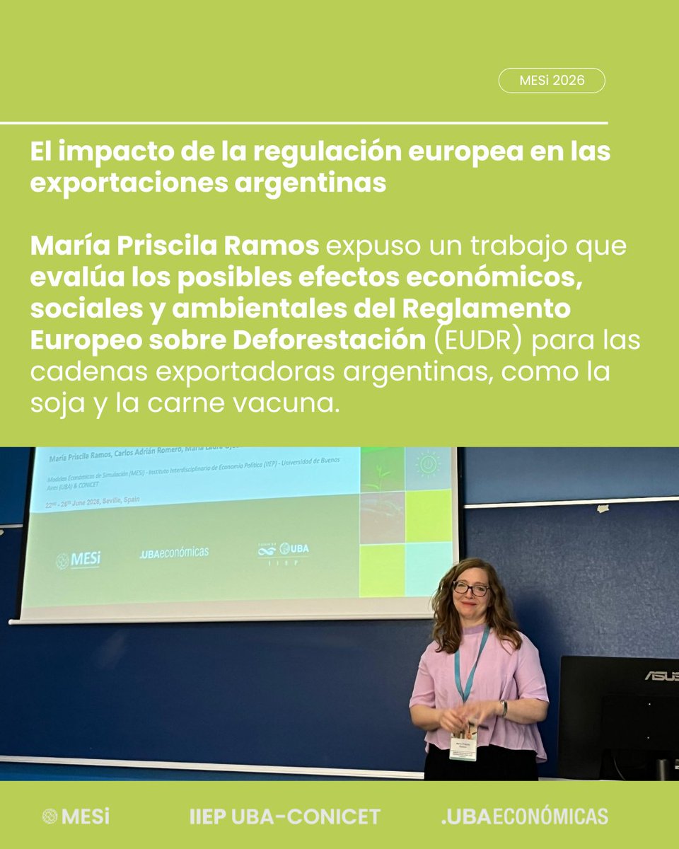 mesi_iiep's tweet photo. 📍 El MESi–IIEP participó de la #IIOA2026, uno de los principales encuentros internacionales sobre modelos insumo-producto, equilibrio general computable y análisis económico. Nuestro equipo presentó cuatro investigaciones sobre desafíos clave para el desarrollo económico. 👇 https://t.co/65h40IMw0F