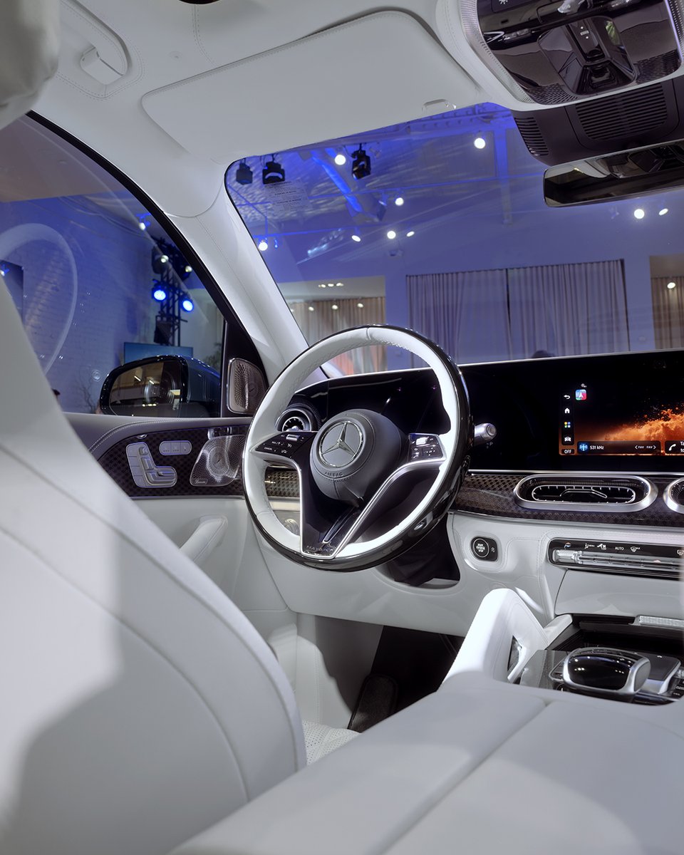 MercedesBenzUSA's tweet photo. Illuminating a new world of elegance at LA’s latest must-see destination.​

The new 2027 Mercedes-Maybach GLS 680 – now on display at Mercedes-Benz Studio Los Angeles. https://t.co/CqBXs7UlPQ