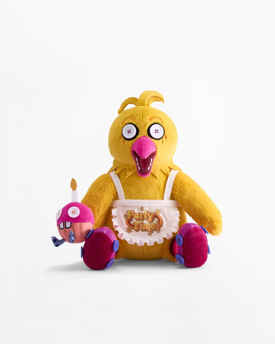 hexbrand's tweet photo. Party Time Chica #FNAF https://t.co/5OCJX9ZTxF  coming this Friday! https://t.co/i8rctLD7U5