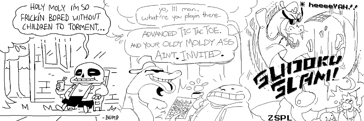 ourdrcomic's tweet photo. Our Deltarune Comic: Issue 7 https://t.co/YB1AfVpCos