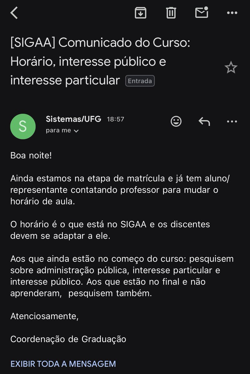 eufelinhares's tweet photo. o fecho que a coordenação de curso deu nos alunos eu vou morrer kkkkkkkkk https://t.co/58PMAdyczT