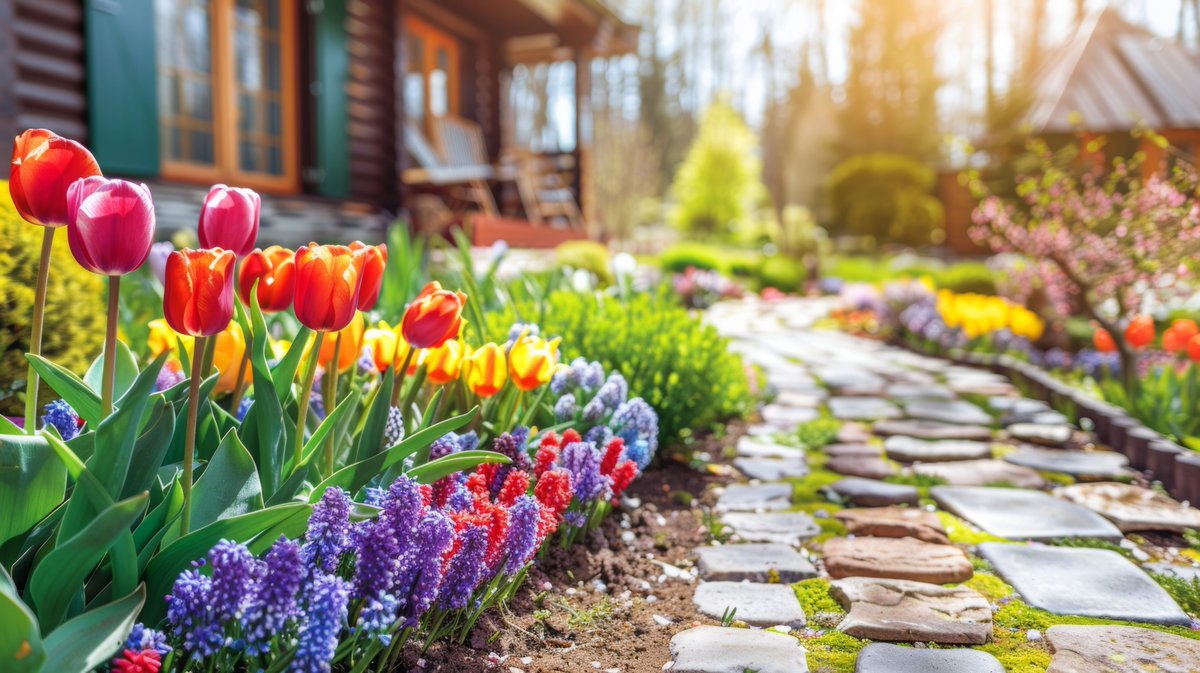 River2RiverLog's tweet photo. A beautiful flower bed planted too close to a log home can trap moisture against the exterior and increase maintenance needs. #HowToLogHome #LogHomeRestoration #Bend #LogHomeMaintenance https://t.co/qTx3tR0gxJ https://t.co/LanzHJPCGf