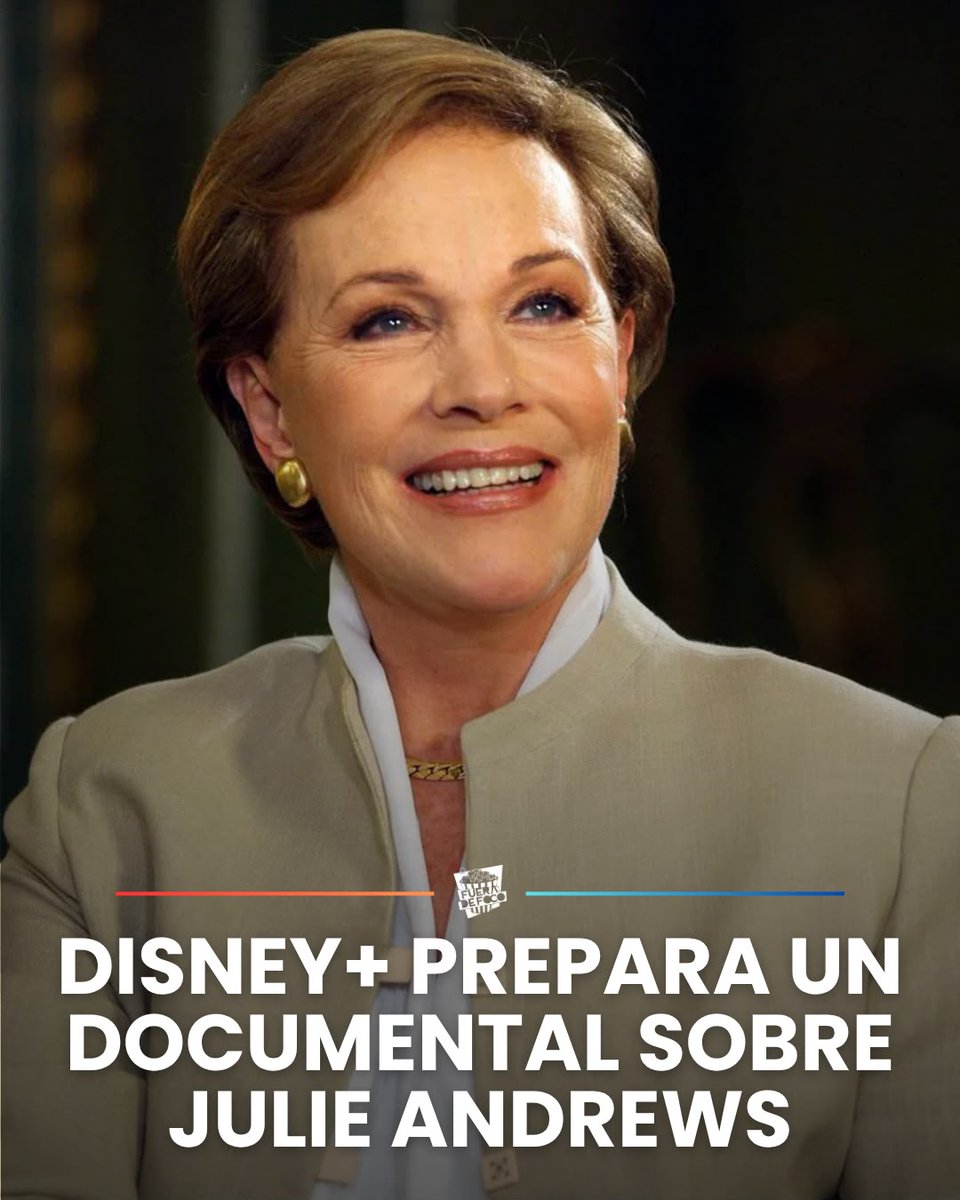 GabyMeza8's tweet photo. CONFIRMADO: Disney está trabajando en un documental sobre la vida de la ganadora del Oscar, JULIE ANDREWS, para su plataforma de streaming. 

El documental sobre la protagonista de la clásica Mary Poppins y Sound Of The Music contendrá archivos inéditos, entrevistas del pasado y el presente que ejemplificarán la reconocida carrera de la actriz. 

Bajo la dirección de R.J. Cutler (Billie Eilish: The World’s A Little Blurry), llegará a Disney+ en algún punto de 2027.