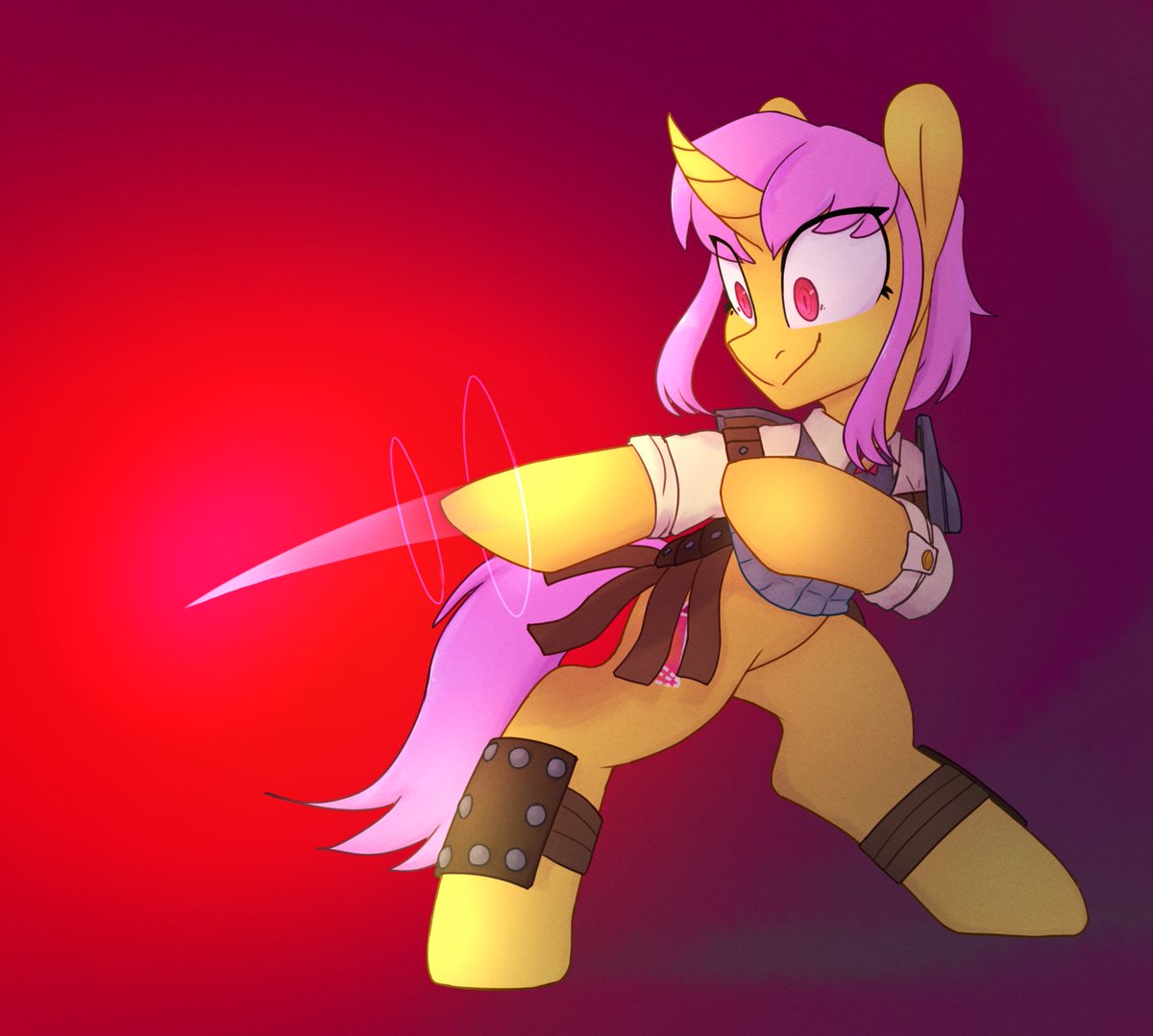 tallaferroxiv's tweet photo. An attack upon @The_Dragenda of their unicorn Poppy Witts. https://t.co/7HkaYWYQoe