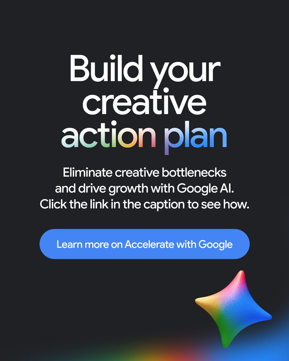 GoogleAds's tweet photo. 6/6 Explore the full award-winning case studies on Accelerate with Google: ➡️ https://t.co/jEsI3tWGQw https://t.co/2GPl1Rmjme
