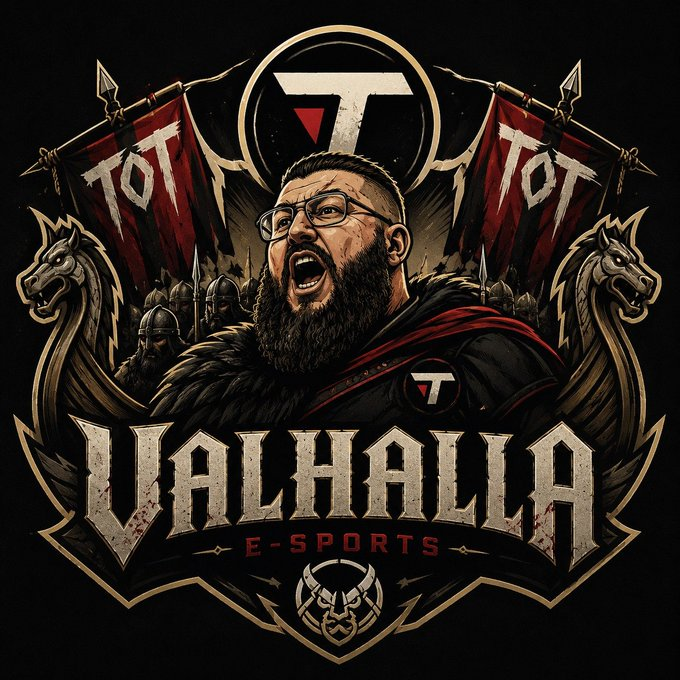 TOTShowTime's tweet photo. 🚨 MERCADO – VALHALLA

A Valhalla busca uma nova line, mas enfrenta dificuldades financeiras com patrocinadores e deve apostar em uma line low budget.

Chender tentou contratar @yhirolol, que está em vacation mode e possui uma multa alta na Fanfest. A negociação ainda é avaliada. https://t.co/KcnCLq9Mro