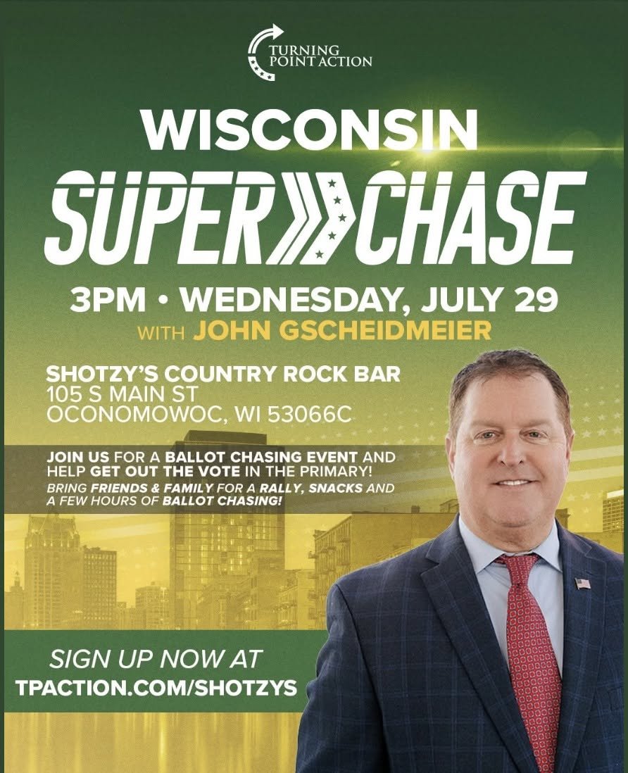 jnorcr's tweet photo. The #Waukesha County Sheriff race is pitting one  MAGA faction against another. 
On one side #TPAction, the candidate advocacy arm of #ChristianNationalist group #TPUSA.
On the other are the hapless Wisconsin Young Republicans (WIYRs).
More #infighting in MAGAworld in #Wisconsin. https://t.co/BxfzcjSGzo