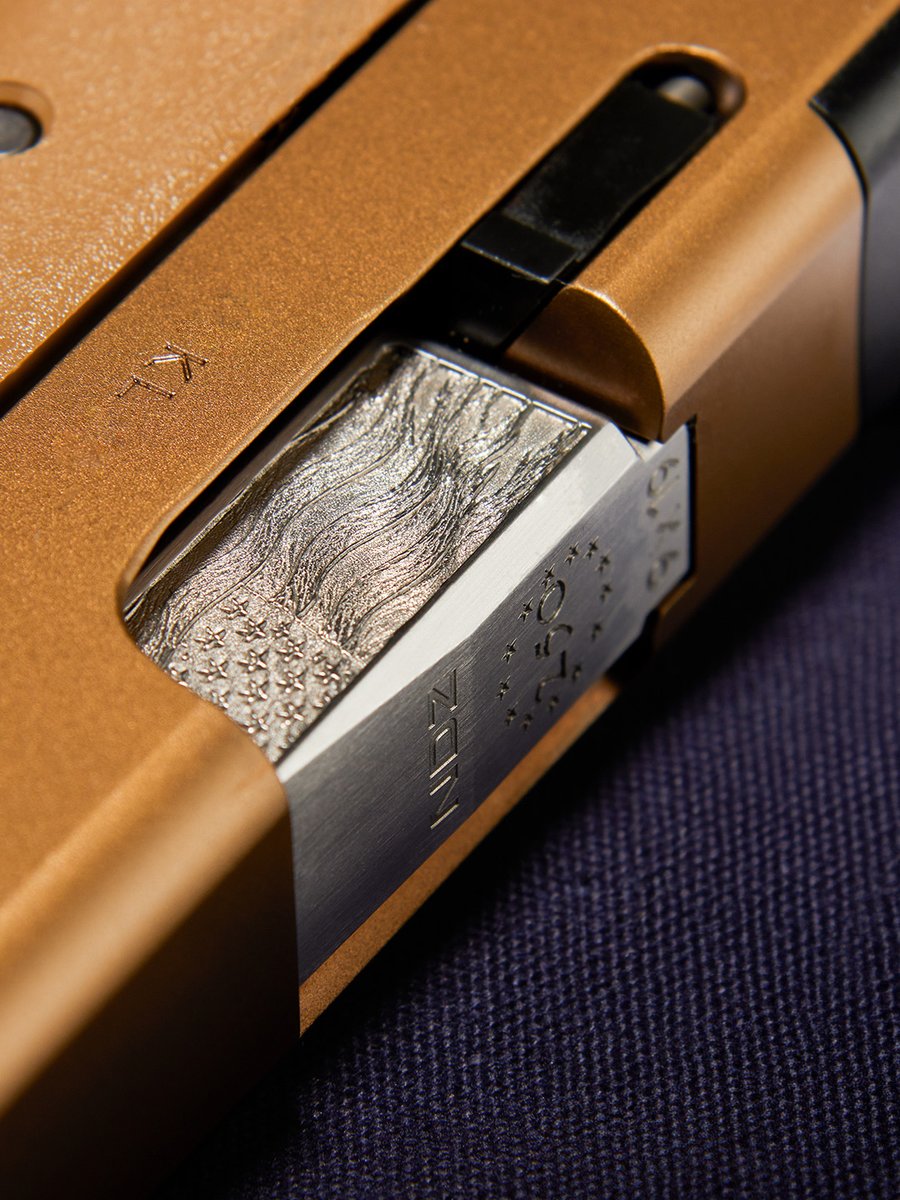 NDZPerformance's tweet photo. Built for America's 250th. 🇺🇸
Limited edition, laser engraved barrels. https://t.co/Ue5jkMRJgH