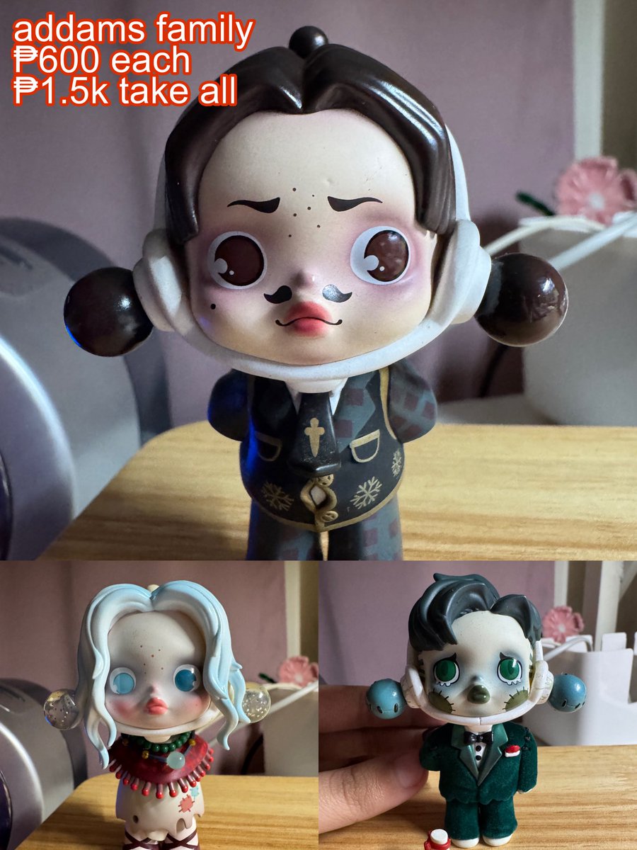 elaravail's tweet photo. wts lfb ph skullpanda

individual and set price indicated below
no notes = figure + card only and in good condi

mop: maribank only
mod: jnt or sdd (lalamove/grab)

💌 send me a dm! thank you https://t.co/uPsp95w5hJ