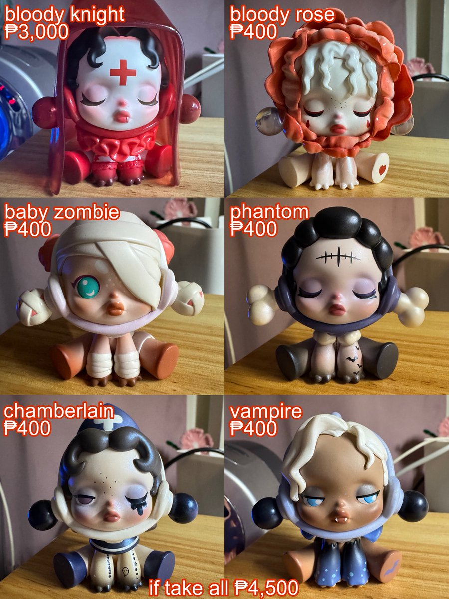 elaravail's tweet photo. wts lfb ph skullpanda

individual and set price indicated below
no notes = figure + card only and in good condi

mop: maribank only
mod: jnt or sdd (lalamove/grab)

💌 send me a dm! thank you https://t.co/4MwAMjkzkW