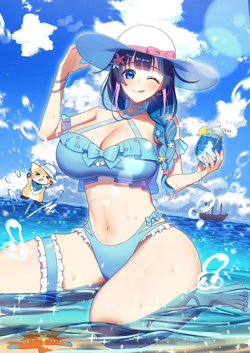 あおさん　せんようだよ おはようVTuber おっはもーにん❣️❣️ 最近暑さにとんとやられて参っ