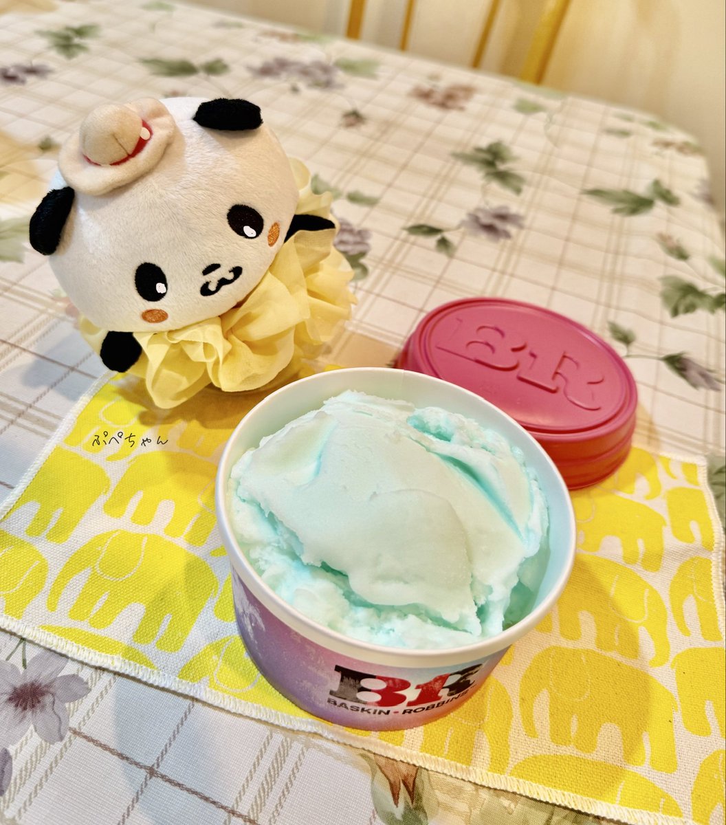 poupee_chan's tweet photo. 31のダイキュリーアイス🍨
フレッシュパックミニでおうち食べ放題したよ☺️ https://t.co/7DRDaifKHo