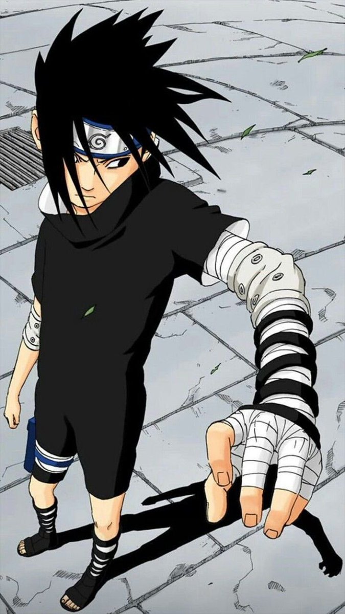 bpdnaruto's tweet photo. love sasuke’s chunin exam outfit so much the bandages are so cool https://t.co/f78BCWvVeU
