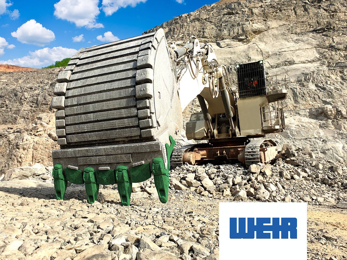 WeirESCO's tweet photo. ESCO® Nemisys® tooth system for plate lip excavator buckets reduces maintenance and improve machine uptime. Our field-proven ESCO Nemisys mining tooth system product line has been extended to include 160-ton, 200-ton and 250-ton hydraulic excavators. https://t.co/fyQp9vZ6ds
#esco https://t.co/oPLulEIPu7