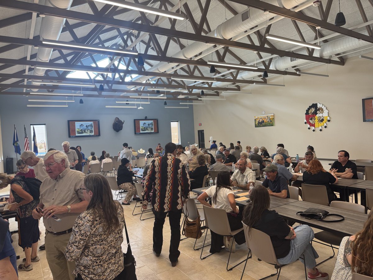 MTLittleShell's tweet photo. Yesterday we celebrated the republication of The Whole Country was One Robe, Nick Vrooman's compendium of the history of the #LittleShell Tribe. The book is available for preorder now. https://t.co/ZEuKKJjIQ5