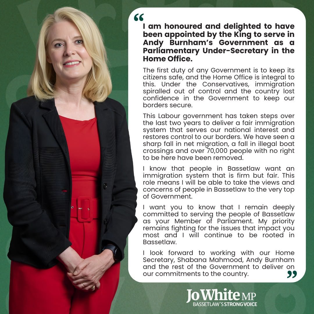 Jo White MP (@JoWhiteSays) / Posts / X