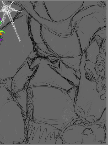 Theryn_Ae's tweet photo. no idea if i'm ever gonna go through with finishing this so here's the sketch in case I don't https://t.co/sYx2cNzT0q