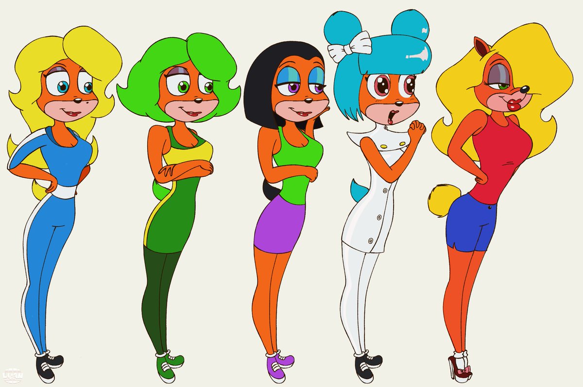 LuanAnd56110718's tweet photo. Tawna and Trophy Girls (Isabella, Ami, Liz and Megumi)

#Brart #Cocobandicoot #Crashbandicoot #Crash #CTR #90scartoon #90s #Nitrosquad #Trophygirls https://t.co/WbQEDT3OKN