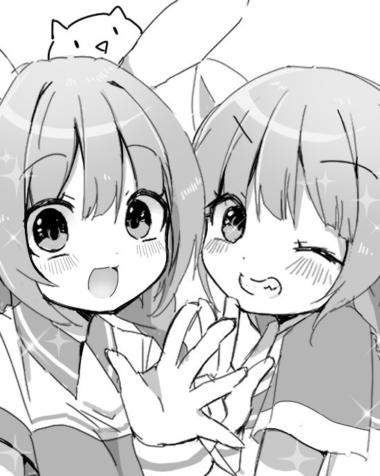 13nohitomi's tweet photo. ここ1年ほとんどなにも絵描いてない無キャだったので過去絵とサークルカット用のミミニャミちゃん載せとこ🐱🐰 https://t.co/FtTLoZWF0R
