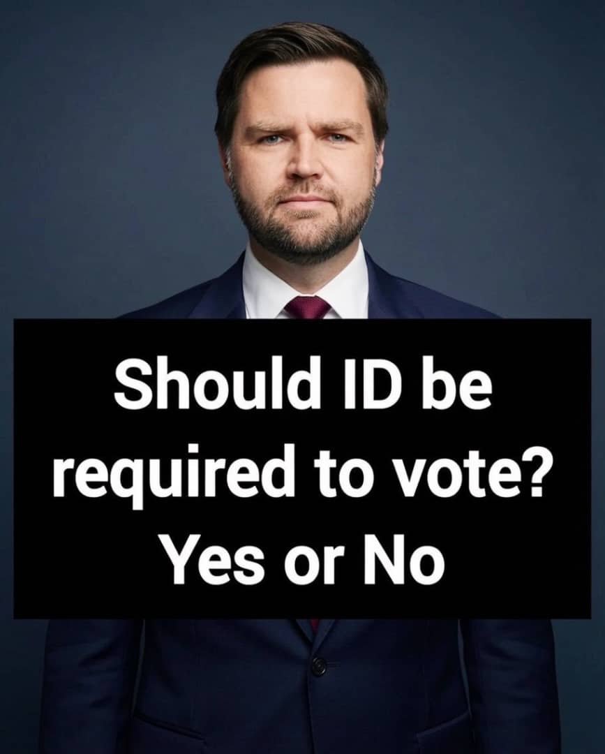 pasionofchrist's tweet photo. 🚨Public opinion Question:

Do you believe a valid photo ID should be required before anyone can vote ?     

A. Yes, absolutely 
B. No, it shouldn't be required https://t.co/4UAhkr1WbW