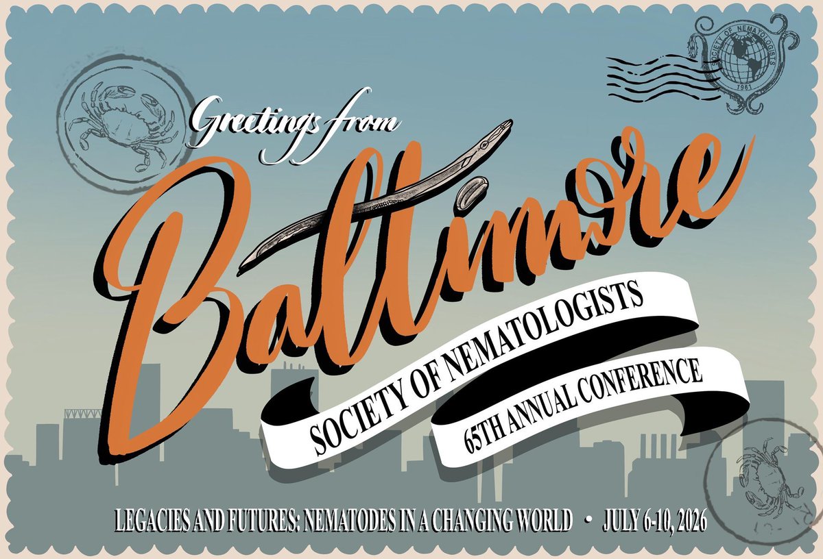 KassamRami's tweet photo. A memorable week at #SON2026!

Grateful to present my research, connect with colleagues and friends, exchange ideas, and enjoy the beauty of Baltimore. Leaving inspired and proud to be part of such an amazing nematology community. https://t.co/6JkDvTSfxz