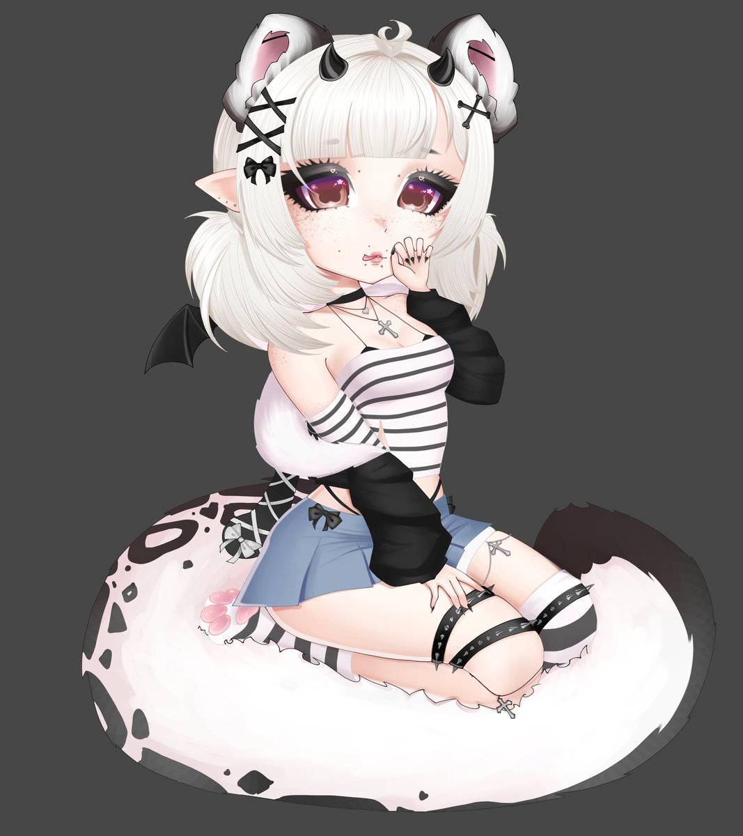 pix_1e's tweet photo. £25 #vgen chibi commission 
Looking for #artmoots 🖤

#art #commission #vtuber #chibi https://t.co/gur2uInzIT