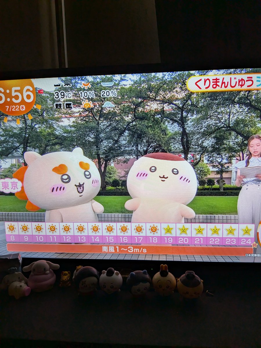 chippnberry22's tweet photo. おはようございます😃✨️
これは昨日のなんだけどめざましにくりまんじゅうとシーサー出てた♡
可愛いー https://t.co/HmIN4Csk5M