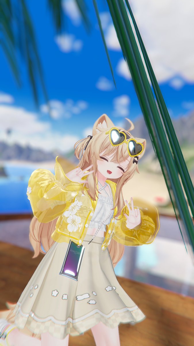 Syngiku_VRC's tweet photo. おはよ〜！
今日も暑いね🥵
体調に気を付けて頑張ろう!!
#Eku3D #R_Coco https://t.co/6bSdV4kATP