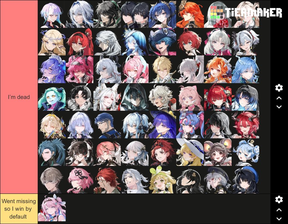 supersillywow's tweet photo. Wuwa characters I could beat in a fight https://t.co/eEQLSvN7Jz