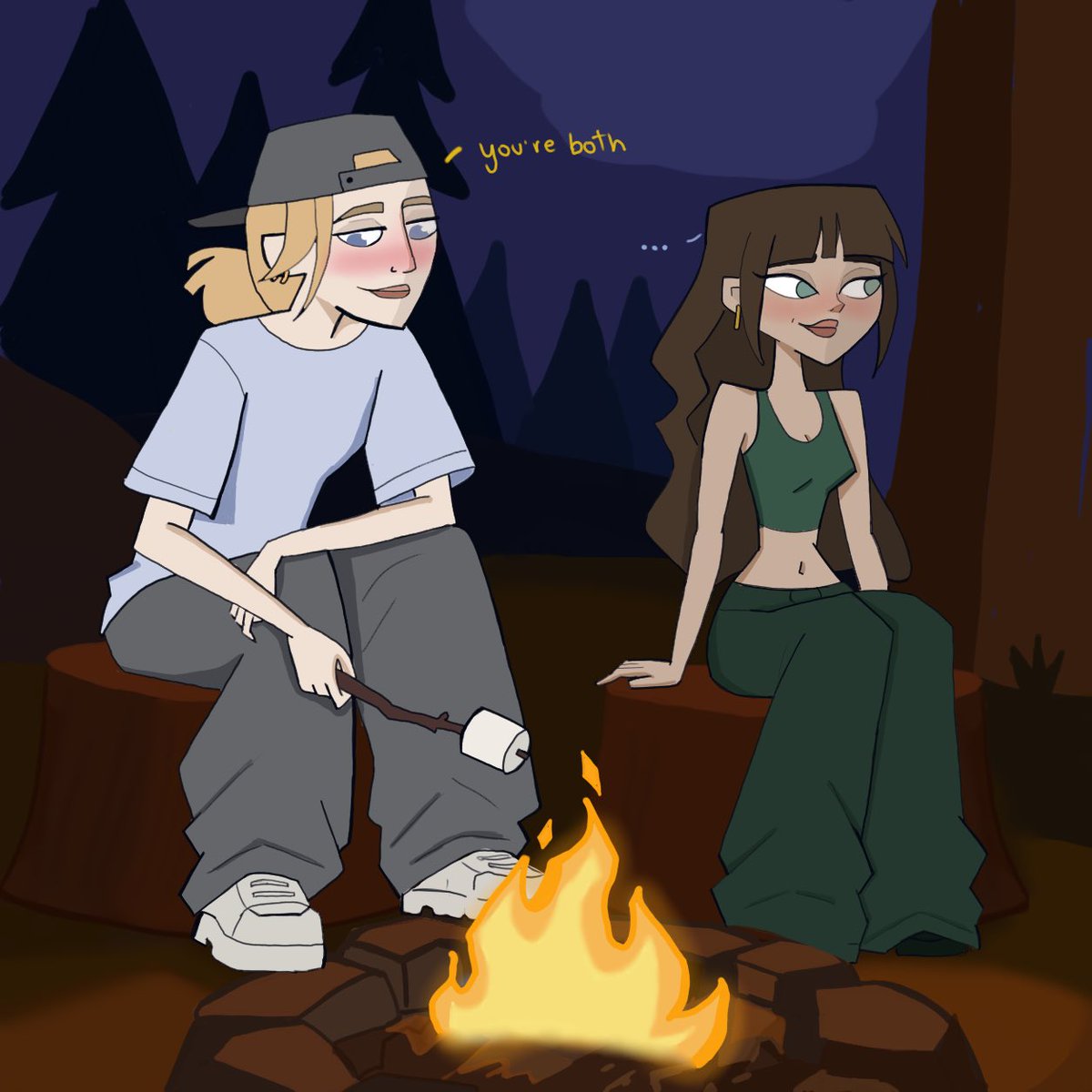 elezzingout's tweet photo. total drama x katie and riley https://t.co/WdT0fPYJgF