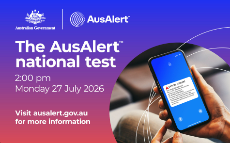 TrainsInfo's tweet photo. AusAlert, Australia's new national emergency warning system, is launching later this year.

It will use the latest cell-broadcast technology to send information to compatible mobile devices during emergencies, such as bush fires and floods.

A nation-wide test of the AusAlert system will be held at approximately 2:00pm on Monday 27 July.

Visit https://t.co/3Wov0W3wbL for more information.