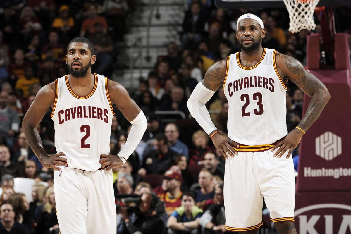 ESPNCleveland's tweet photo. Sources believe that LeBron James is slow-playing his decision to see if a suitor can trade for Anthony Davis or Kyrie Irving, per @KevinOConnor. 

Should the Cavs trade for either if it means getting LeBron? https://t.co/7UIkOv3PD4