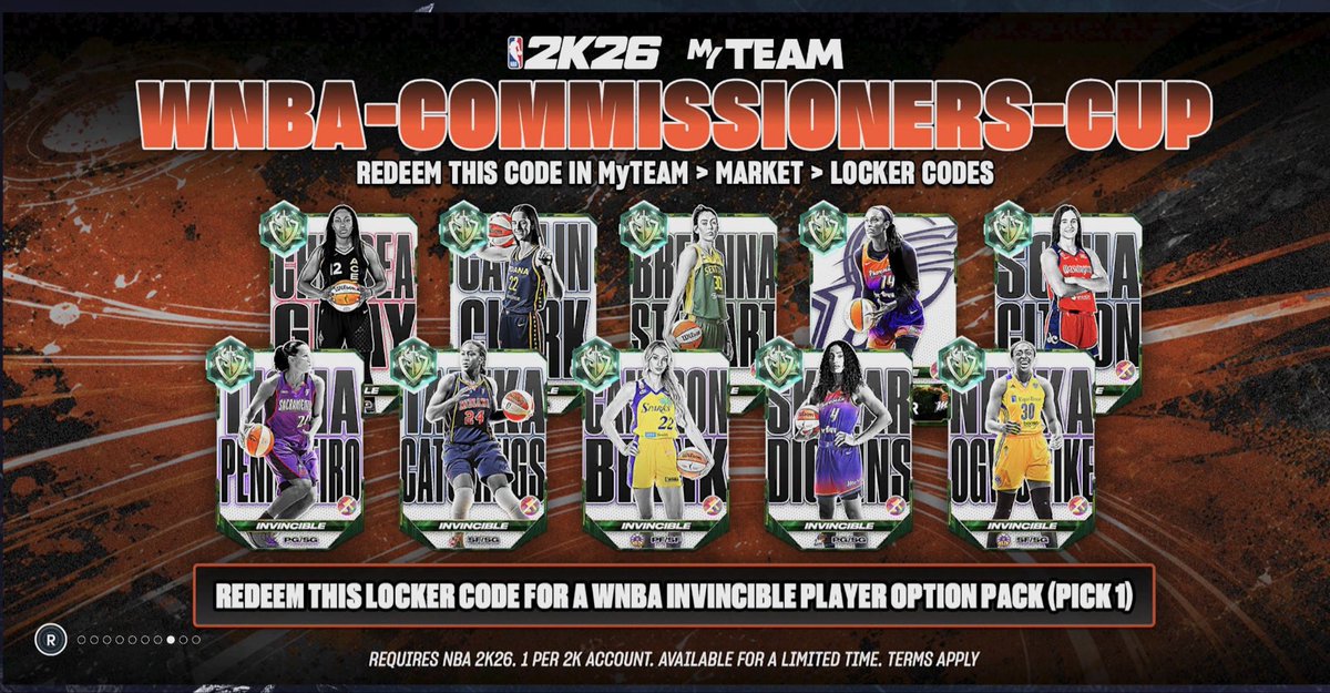 TheLastRealDon4's tweet photo. #NBA2K26 #LockerCode #LockerCodes
Here is both locker codes for NBA2K https://t.co/ogBDlAlnPJ