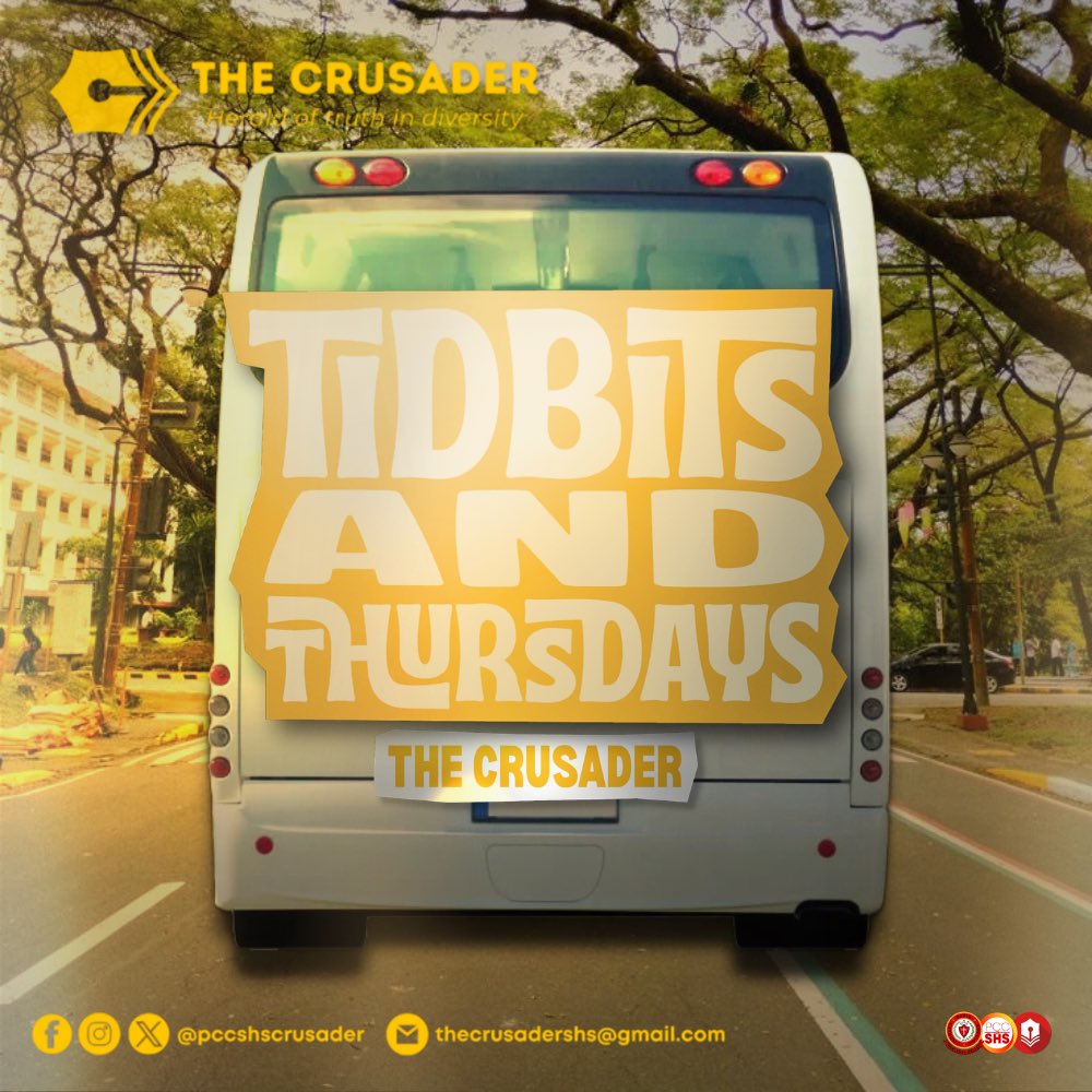 PCCSHSCrusader's tweet photo. TIDBITS AND THURSDAYS | Express Station: Pasig City Museum

🔔 Ding! Dong! Attention, passengers! The bus is now pulling up to Pasig City Museum. Please gather your belongings and watch your step! https://t.co/Zk3BzCC1ya