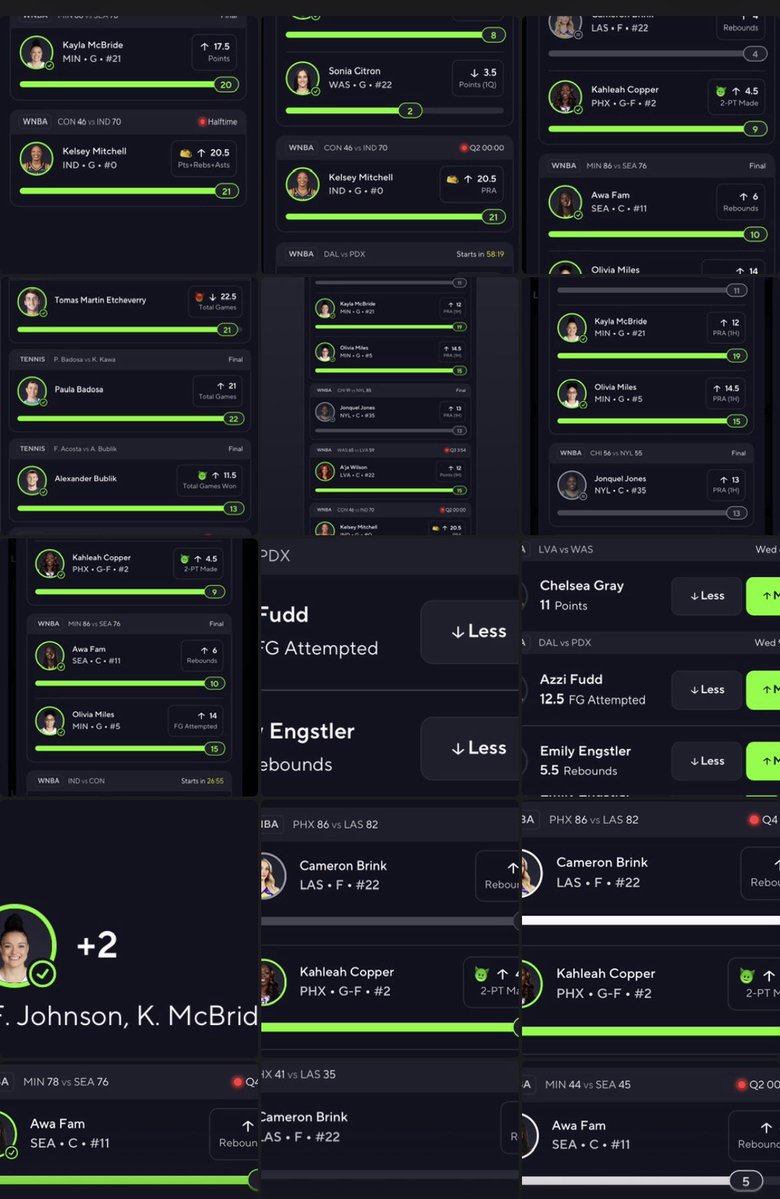 JustPrettyCarly's tweet photo. I can’t even post everything it’s so much green going on… I can only add 4 pictures on here at a time… still got one more game to go on the other slips https://t.co/iFlNnnA1CS