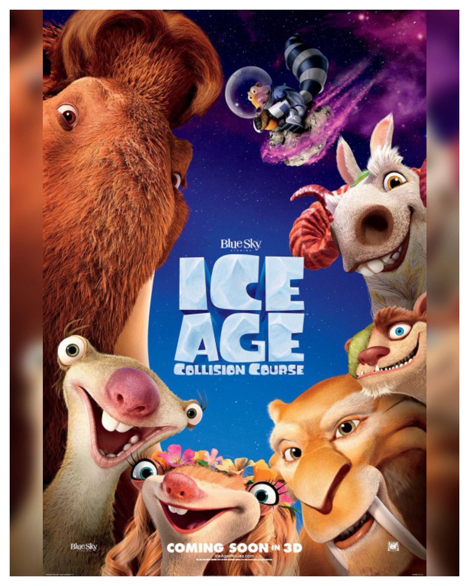 WreckLeaguePod's tweet photo. 10 Years #IceAgeCollisionCourse Starring: #RayRomano #JohnLeguizamo #DenisLeary #QueenLatifah #SimonPegg #SeannWilliamScott #JoshPeck #KekePalmer #AdamDeVine #NeilDeGrasseTyson #JesseTylerFerguson #JessieJ #JenniferLopez Directed By: #MikeThurmeier 🧊
#WreckLeaguePodcast https://t.co/s0BgcSWTKe